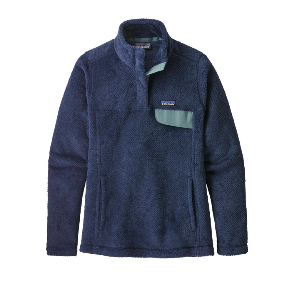 Patagonia Re-Tool Snap T-Fleece Pullover Stone Blue / Navy Size M